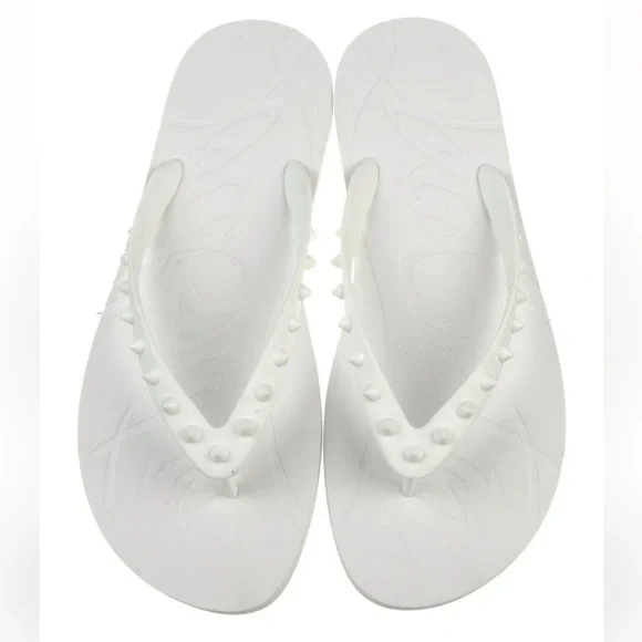 Christian Louboutin flip-flops
